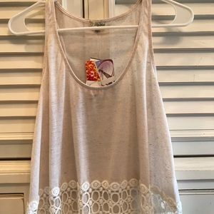 Lily White Sleeveless Top